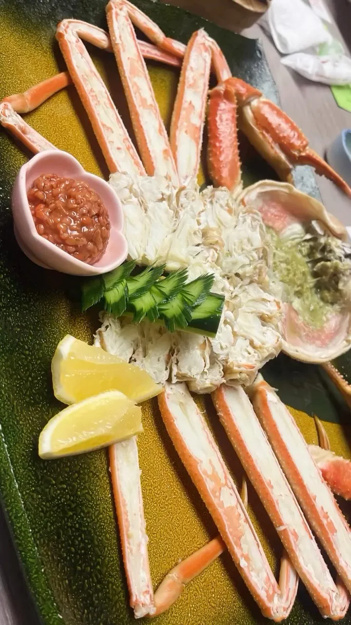 新入社員歓迎会としてかに道楽にみんなで行ってきました🦀